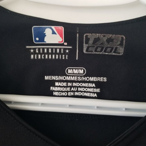 Arizona Diamondbacks MLB Original Merchandise Men M Black Button Up Jersey Shirt - Picture 2 of 16